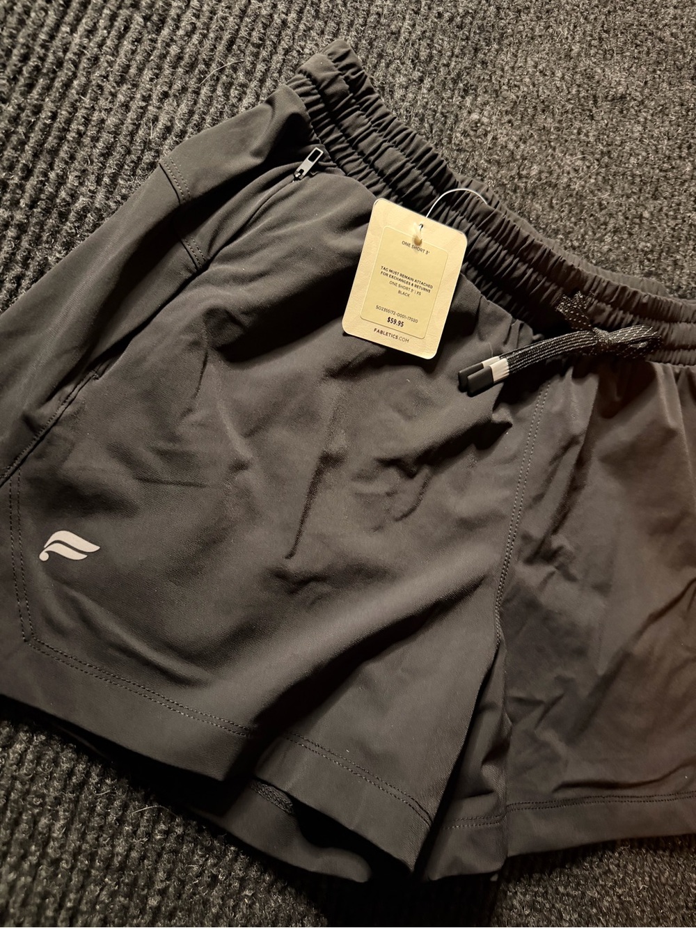 Fabletics The One Short 3” Black XS NWT Women’s Athletic Running Gym Shorts